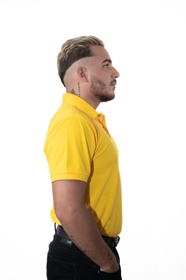Camiseta Polo Amarilla - Imagen 2