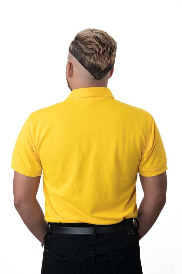 Camiseta Polo Amarilla - Imagen 4