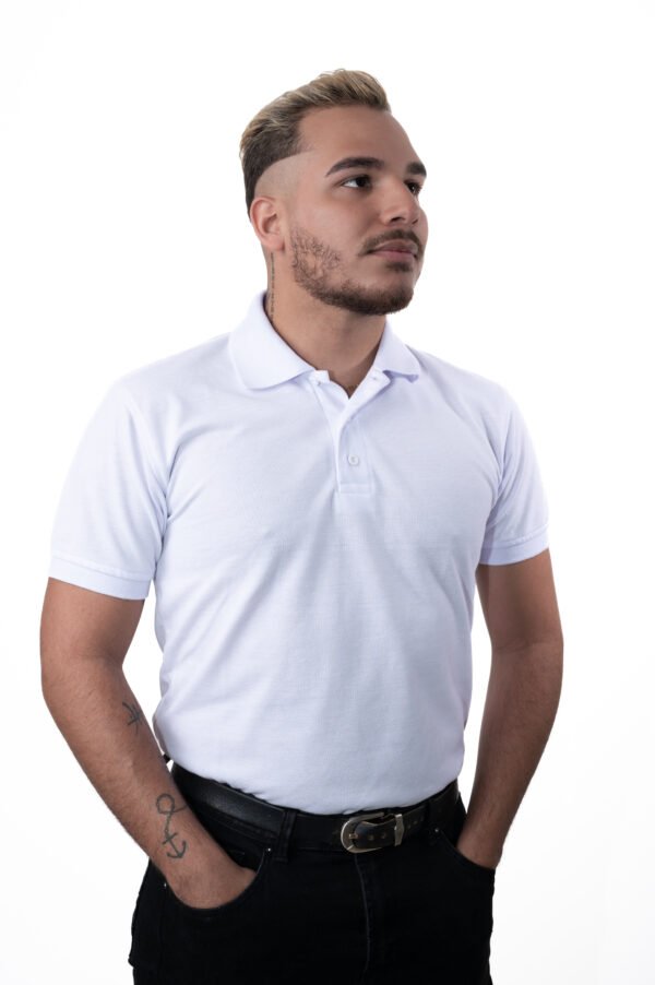 Camiseta Polo  Blanca