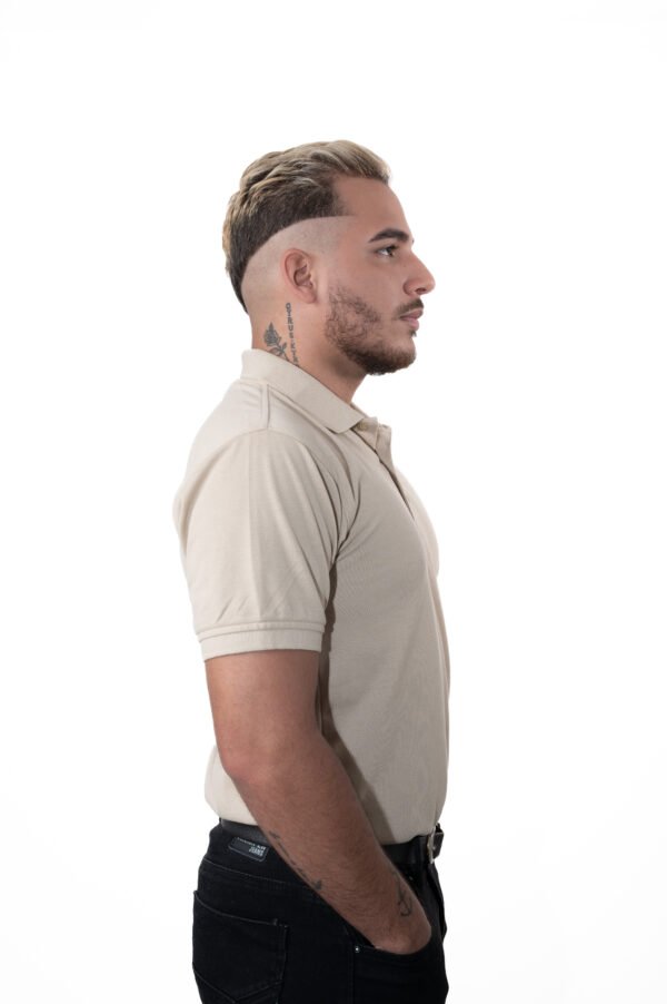 Camiseta Polo Caqui - Imagen 2