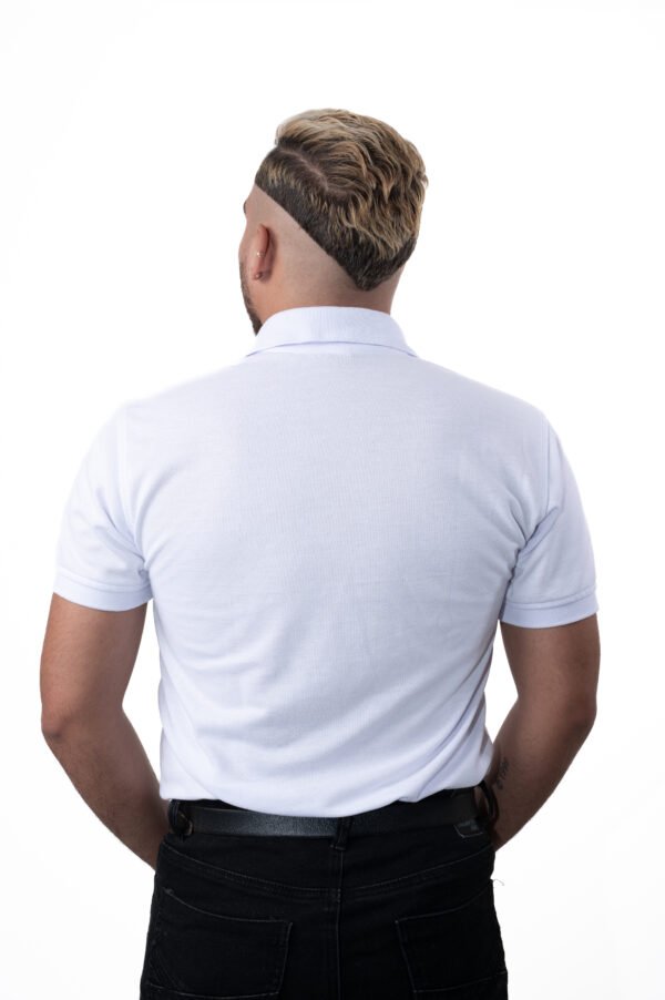 Camiseta Polo  Blanca - Imagen 3